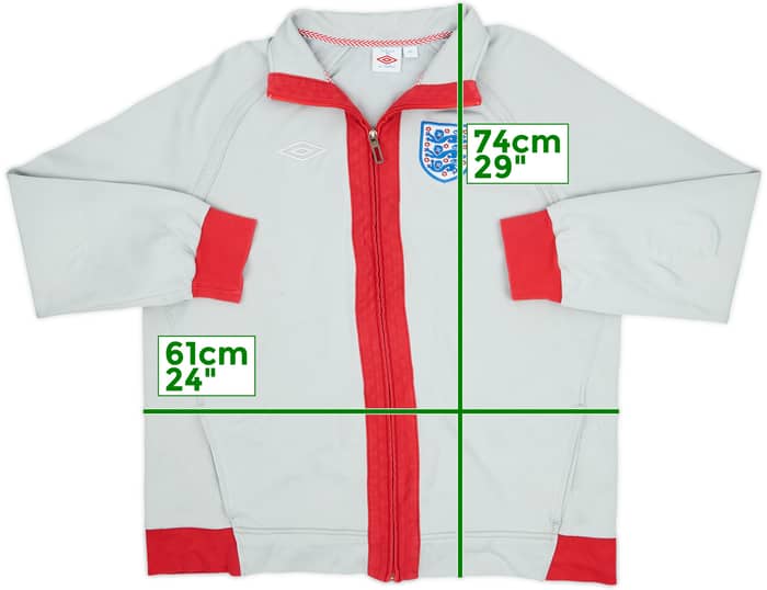 2010-11 England Umbro Track Jacket - 8/10 - (XXL)
