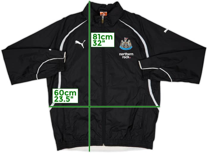 2010-11 Newcastle Puma Hooded Rain Jacket - 8/10 - (L)