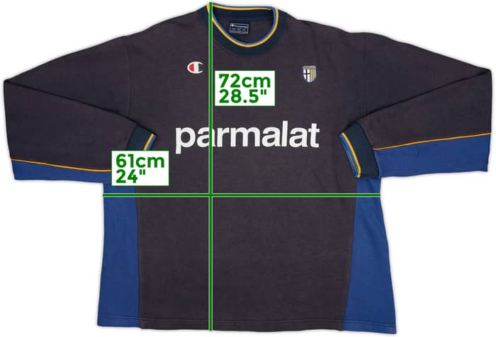 2001-02 Parma Champion Sweat Top - 6/10 - (XL)