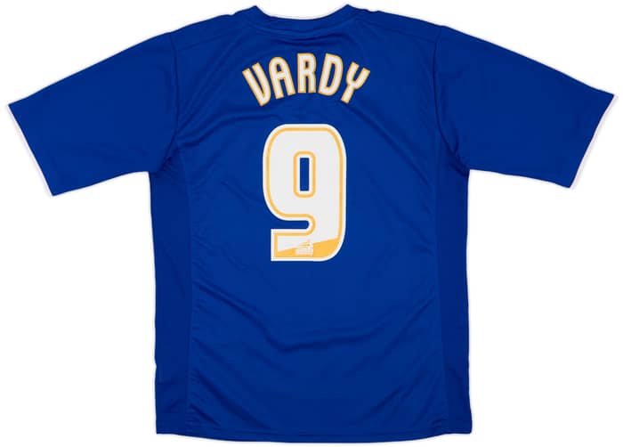 2012-13 Leicester Home Shirt Vardy #9 - 7/10 - (L)