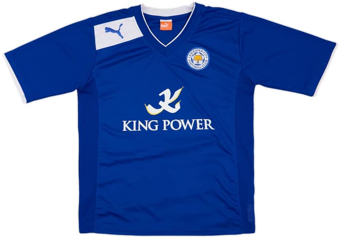 2012-13 Leicester Home Shirt Vardy #9 - 7/10 - (L)