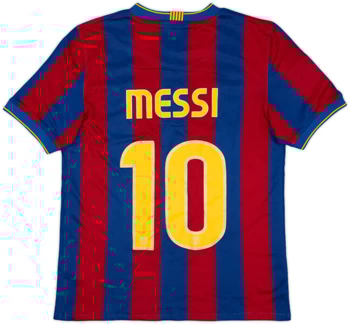 2009-10 Barcelona Home Shirt Messi #10 - 8/10 - (S)