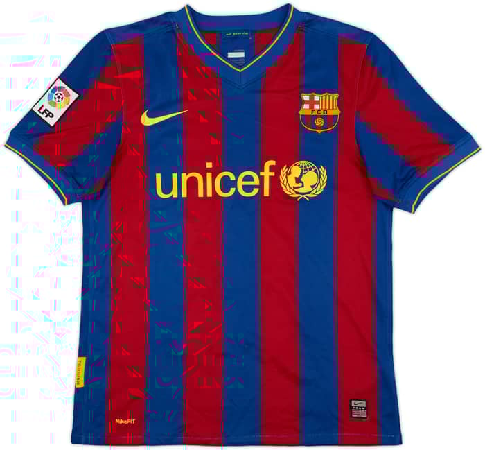 2009-10 Barcelona Home Shirt Messi #10 - 8/10 - (S)