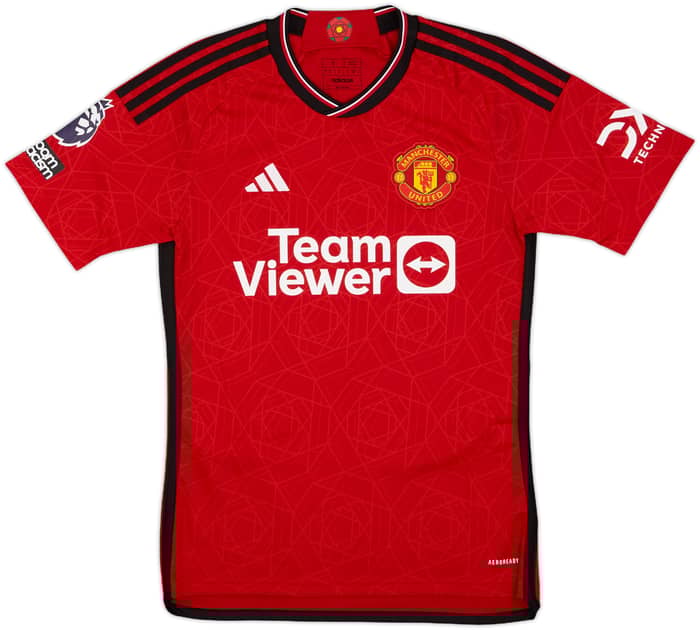 2023-24 Manchester United Home Shirt Garnacho #17 - 10/10 - (S)