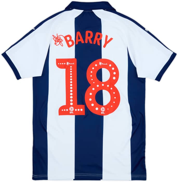 2018-19 West Brom Home Shirt Barry #18 - 10/10 - (S)