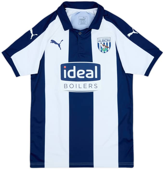 2018-19 West Brom Home Shirt Barry #18 - 10/10 - (S)