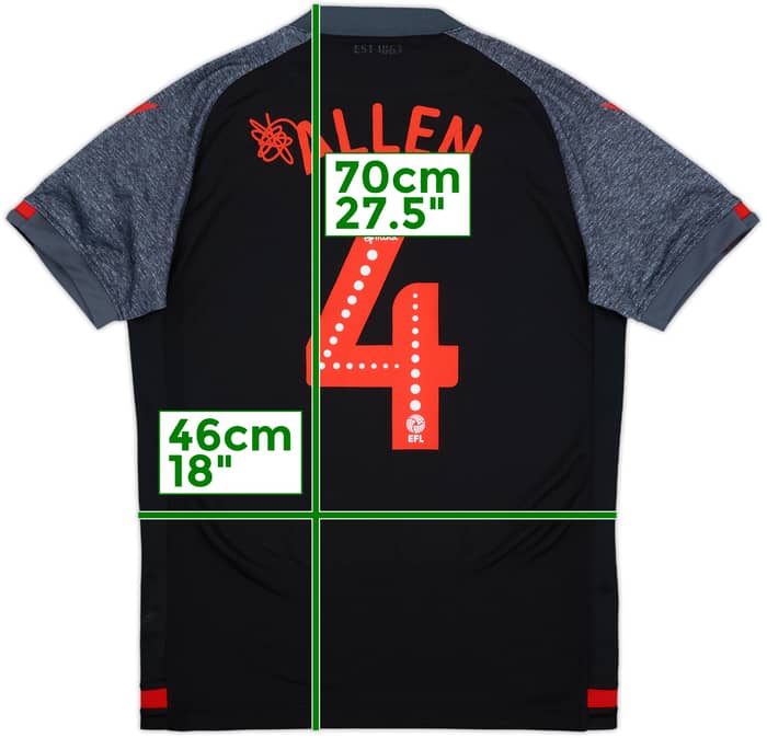 2019-20 Stoke City Away Shirt Allen #4 - 10/10 - (S)