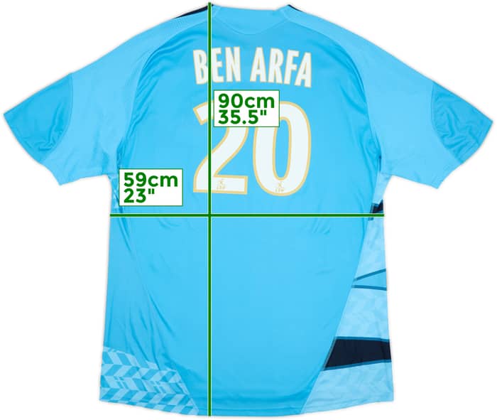 2009-10 Olympique Marseille Away Shirt Ben Arfa #20 - 9/10 - (XXL)