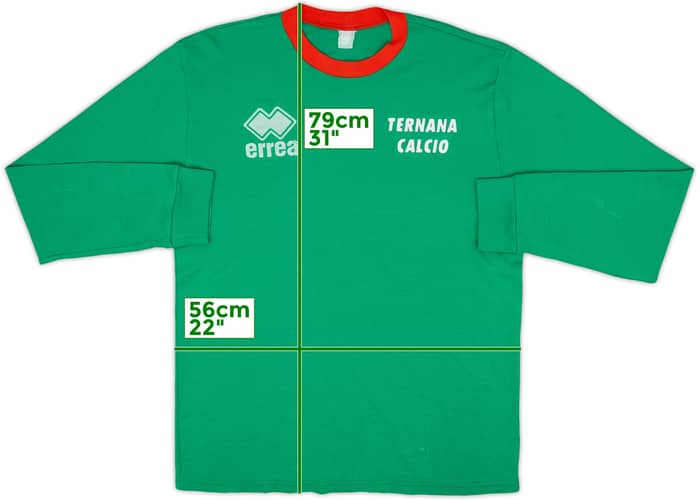 2000s Ternana Errea Sweat Top - 6/10 - (XL)