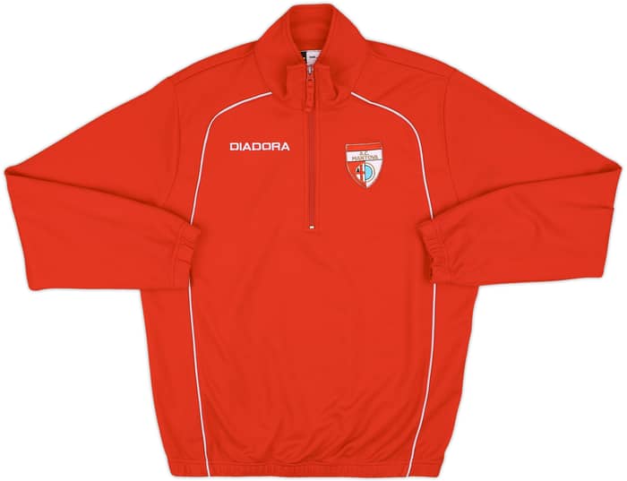 2007-09 AC Mantova Diadora 1/2 Zip Track Jacket - 7/10 - (M)