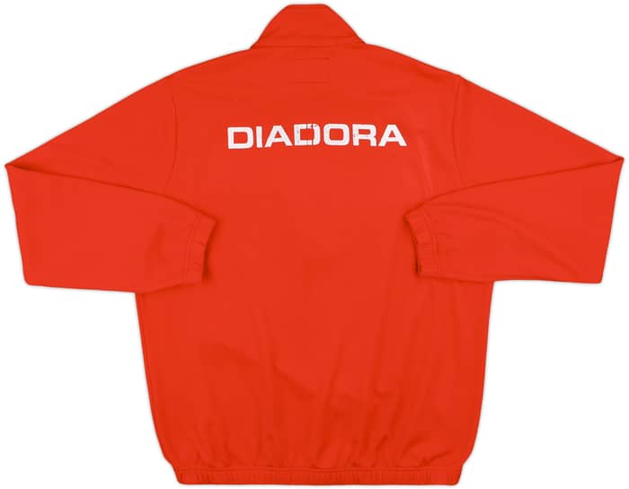 2007-09 AC Mantova Diadora 1/2 Zip Track Jacket - 7/10 - (M)
