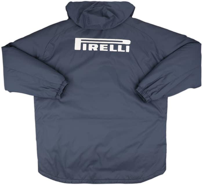 2001-02 Inter Milan Nike Padded Hooded Bench Coat - 6/10 - (XL)