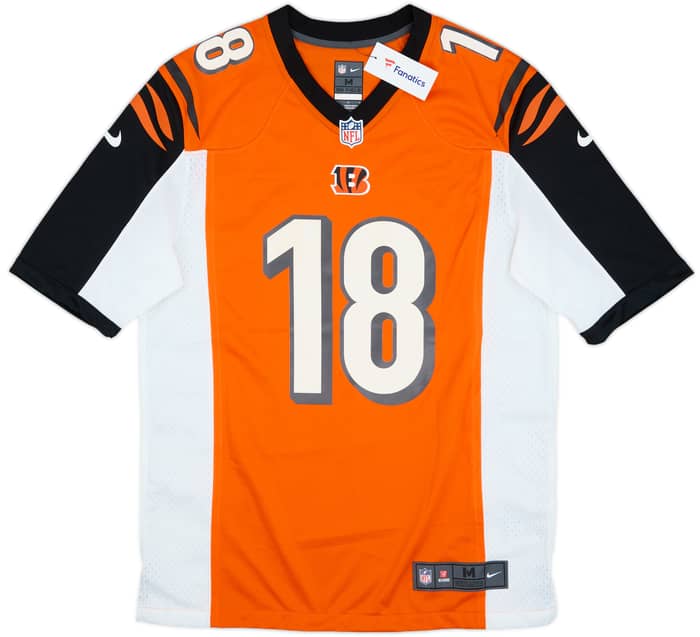 2012-20 Cincinnati Bengals Green #18 Nike Game Alternate Jersey (M)