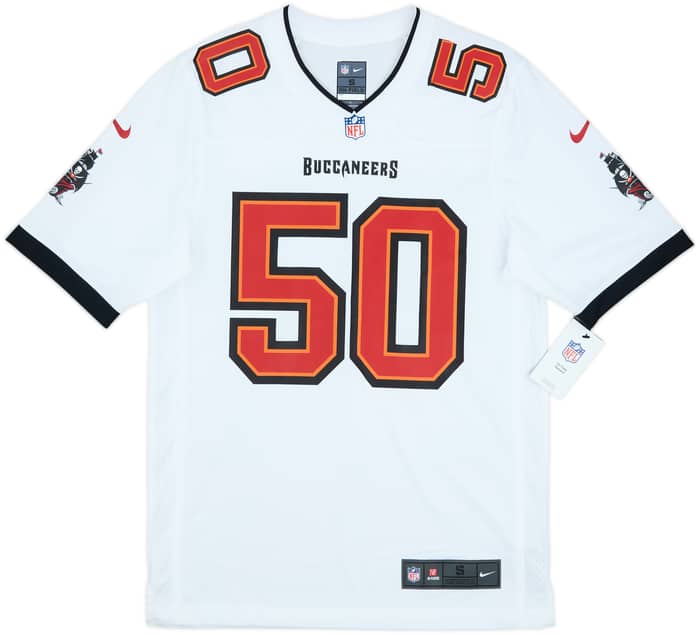 2020-24 Tampa Bay Buccaneers Vea #50 Nike Game Away Jersey (S)