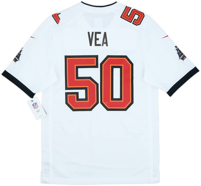 2020-24 Tampa Bay Buccaneers Vea #50 Nike Game Away Jersey (S)