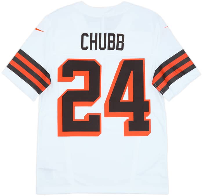 2023-24 Cleveland Browns Chubb #24 Nike Limited Alternate Jersey (S)
