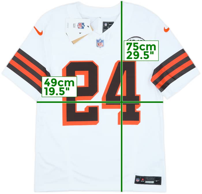 2023-24 Cleveland Browns Chubb #24 Nike Limited Alternate Jersey (S)