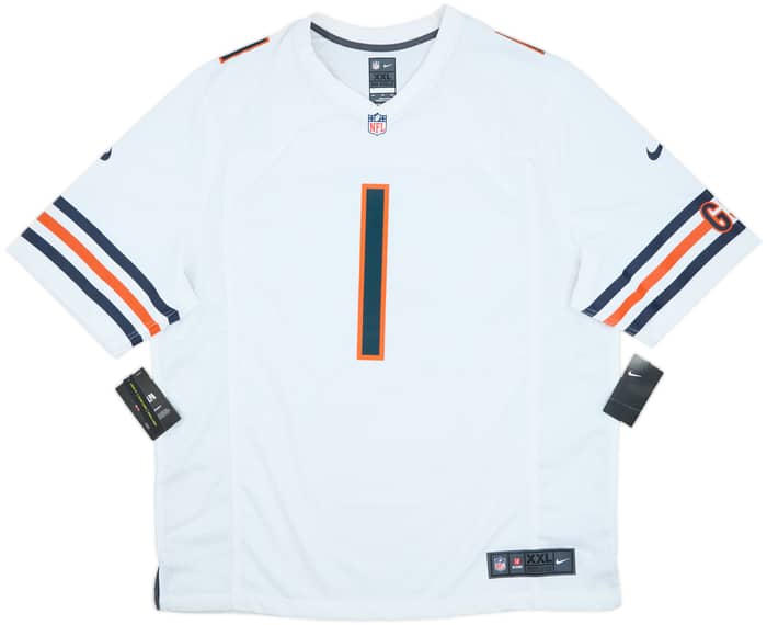 2021-23 Chicago Bears Fields #1 Nike Game Away Jersey (XXL)
