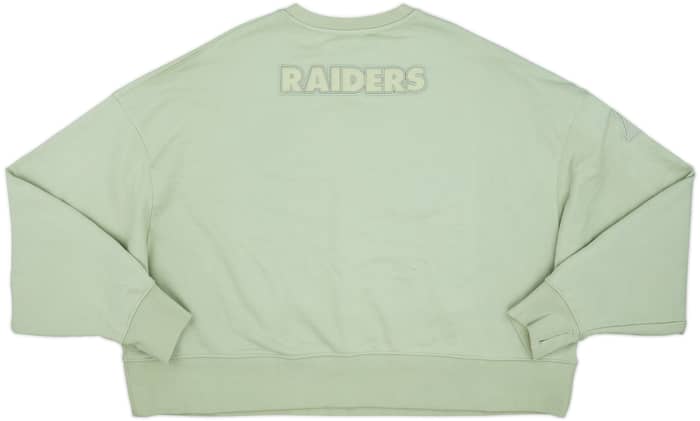2023 Las Vegas Raiders Pro Standard Crop Sweat Top Womens (XL)