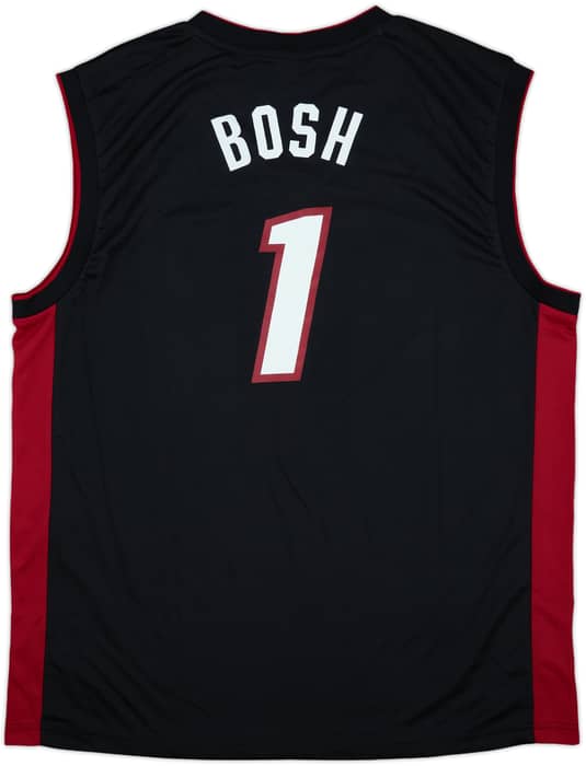 2012-14 Miami Heat Bosh #1 adidas Away Jersey (XL)