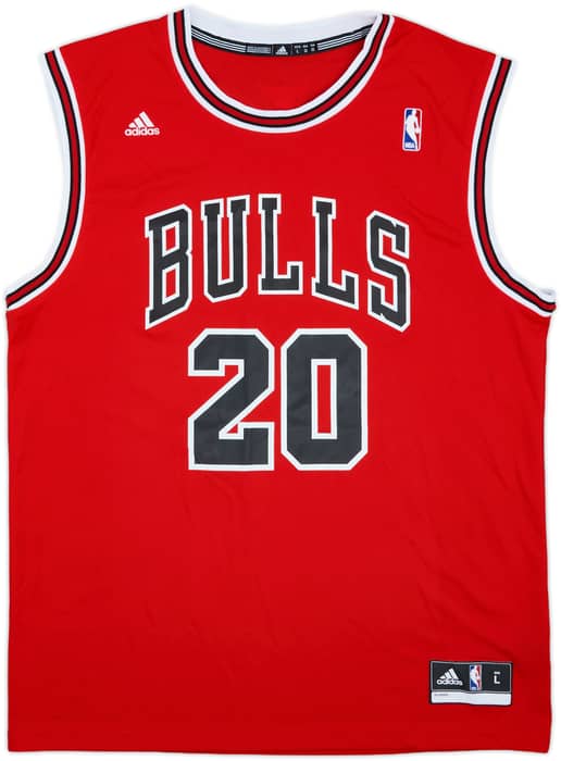 2013-14 Chicago Bulls Snell #20 adidas Away Jersey (L)