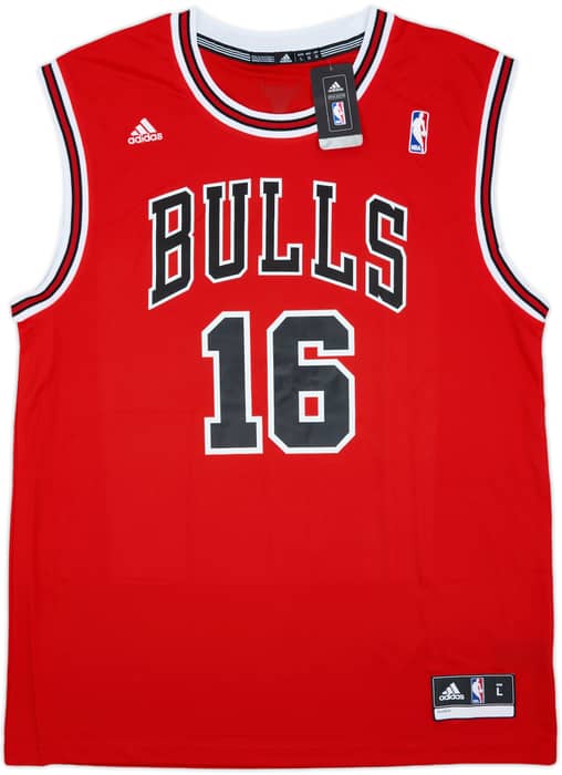 2014 Chicago Bulls Gasol #16 adidas Away Jersey (L)