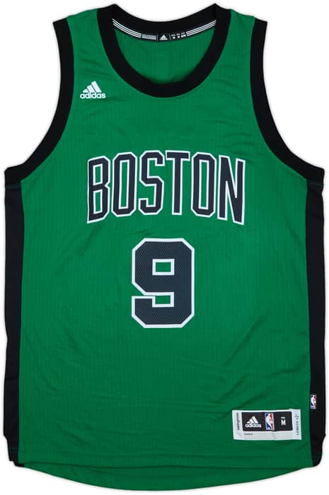 2014 Boston Celtics Rondo #9 adidas Swingman Alternate Jersey (M)