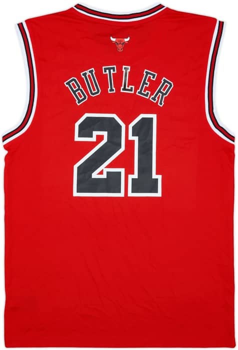 2011-14 Chicago Bulls Butler #21 adidas Away Jersey (M)