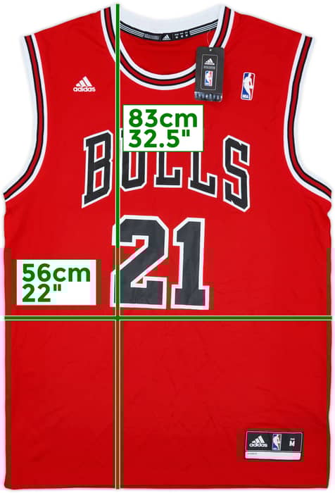 2011-14 Chicago Bulls Butler #21 adidas Away Jersey (M)