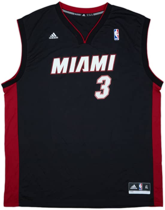 2012-14 Miami Heat Wade #3 adidas Away Jersey (XL)