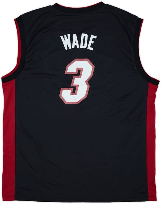 2012-14 Miami Heat Wade #3 adidas Away Jersey (XL)
