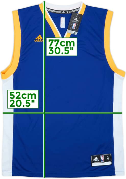 2014-17 Golden State Warriors adidas Template Away Jersey (M)