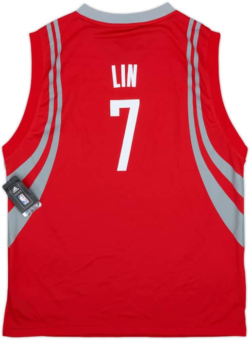 2012-14 Houston Rockets Lin #17 adidas Away Jersey (XL.Boys)