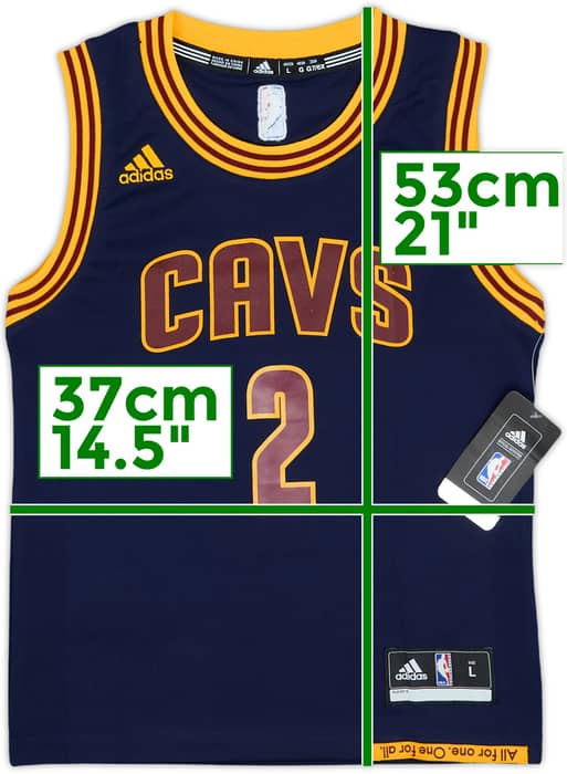 2014-17 Cleveland Cavaliers Irving #2 adidas Alternate Jersey (L.Boys)