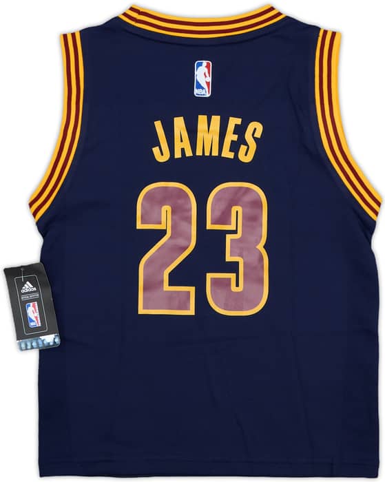 2014-17 Cleveland Cavaliers James #23 adidas Alternate Jersey (M.Boys)
