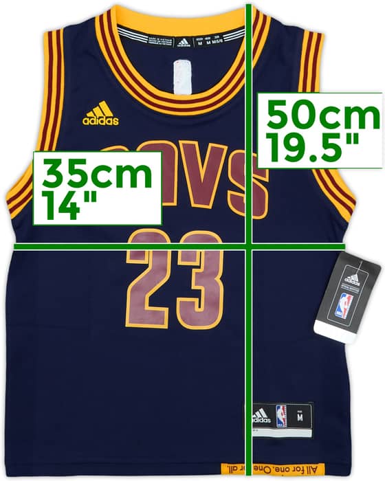 2014-17 Cleveland Cavaliers James #23 adidas Alternate Jersey (M.Boys)