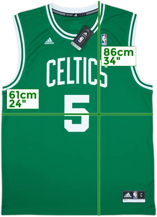 2010-13 Boston Celtics Garnett #5 adidas Away Jersey (L)