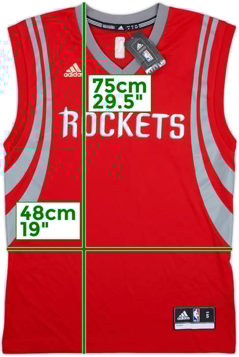 2014-17 Houston Rockets adidas Away Jersey (S)