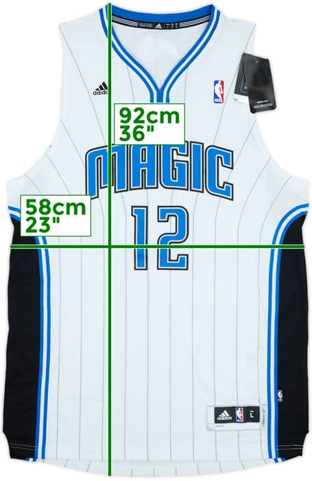 2010-12 Orlando Magic Howard #12 adidas Swingman Home Jersey (L)