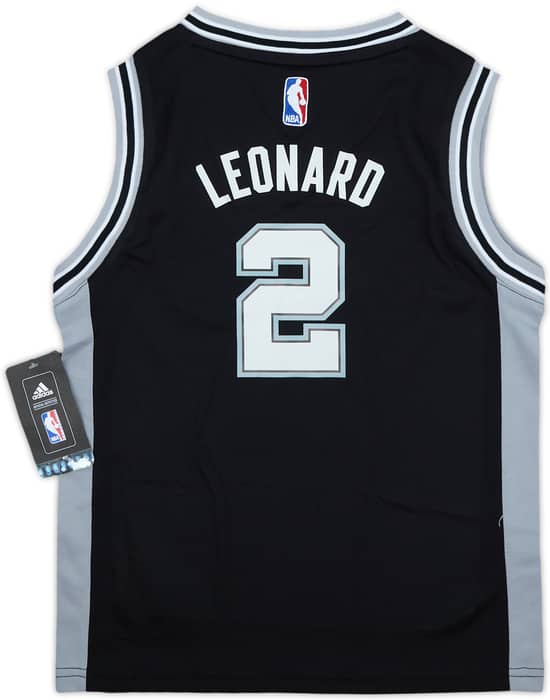 2014-17 San Antonio Spurs Leonard #2 adidas Away Jersey (S.Boys)