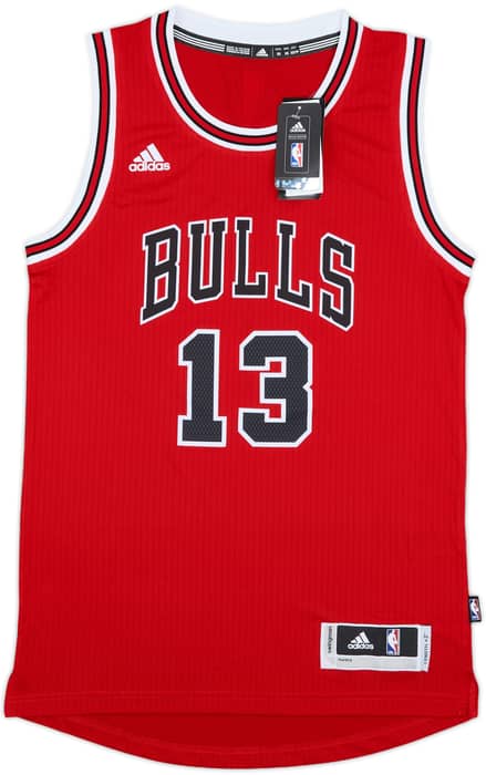 2014-16 Chicago Bulls Noah #13 adidas Swingman Away Jersey (XS)
