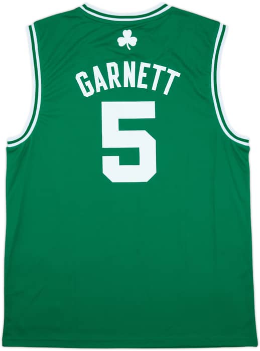 2010-13 Boston Celtics Garnett #5 adidas Away Jersey (L)