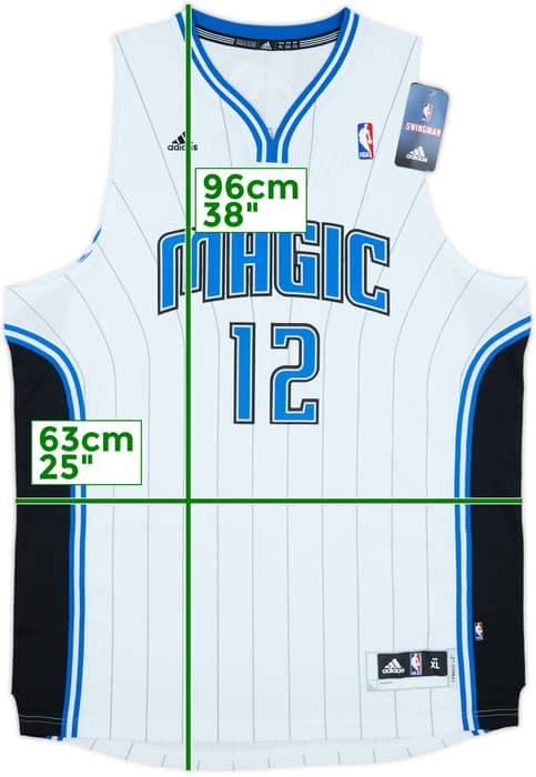 2010-12 Orlando Magic Howard #12 adidas Swingman Home Jersey (XL)