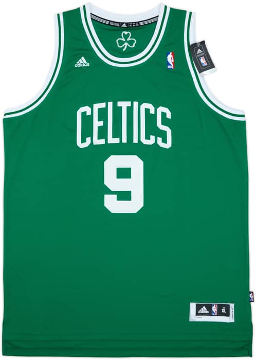 2010-14 Boston Celtics Rondo #9 adidas Swingman Away Jersey (XL)