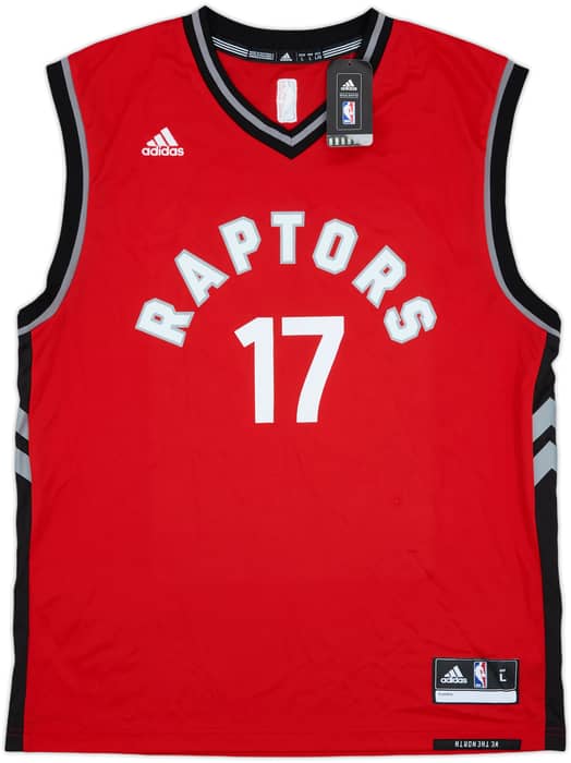 2015-17 Toronto Raptors Vala #17 adidas Away Jersey (L)