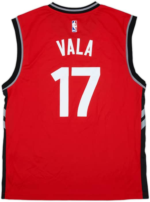 2015-17 Toronto Raptors Vala #17 adidas Away Jersey (L)