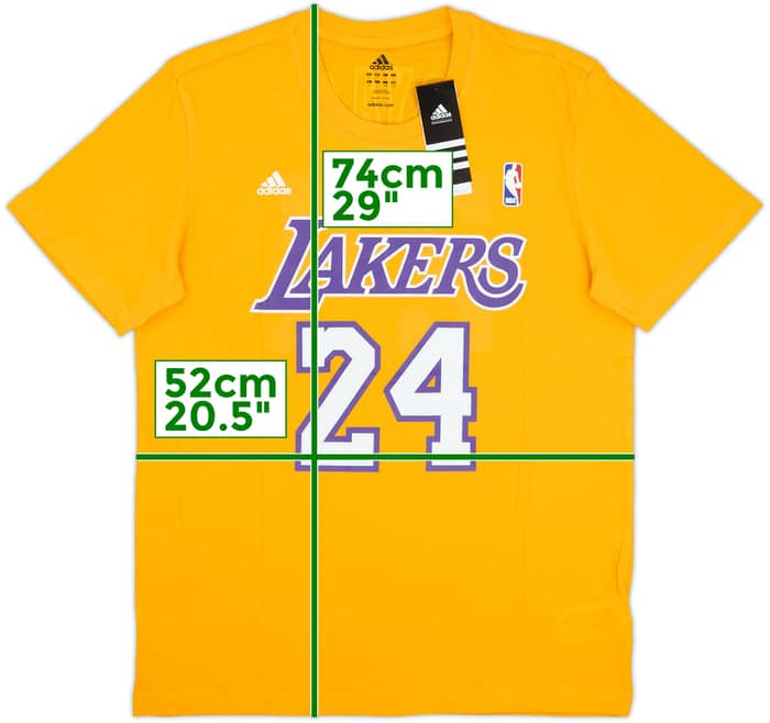 2014-15 LA Lakers Bryant #24 adidas Tee (L)