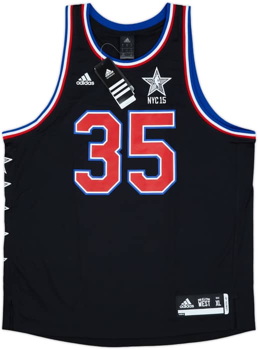 2015 NBA All-Star Team West Durant #35 adidas Jersey (XL)