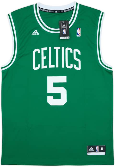 2010-13 Boston Celtics Garnett #5 adidas Away Jersey (M)