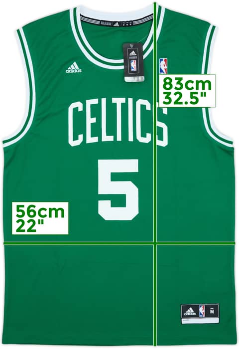 2010-13 Boston Celtics Garnett #5 adidas Away Jersey (M)
